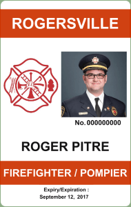 Cartes d’identité de pompier