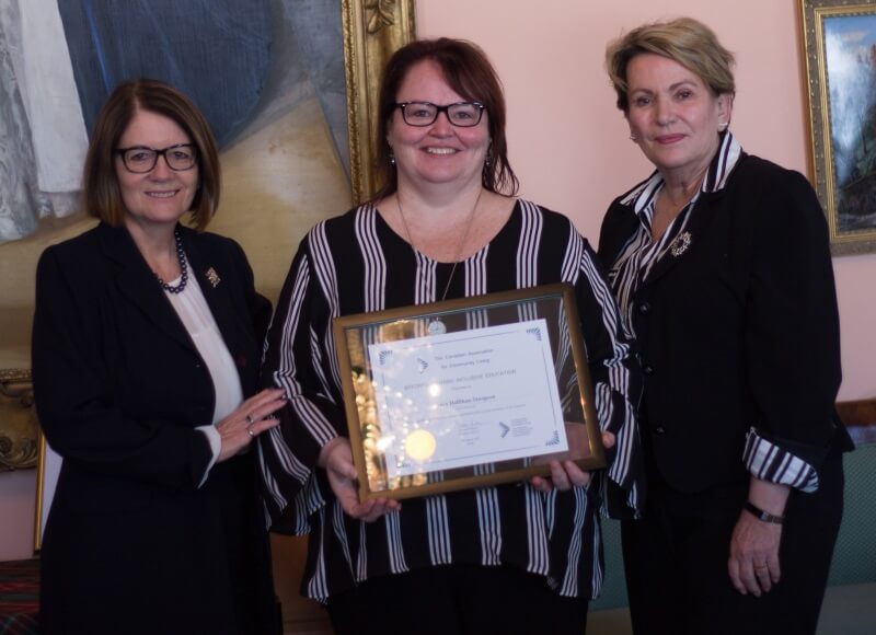Nancy Hallihan-Sturgeon Inc Ed Award 2018